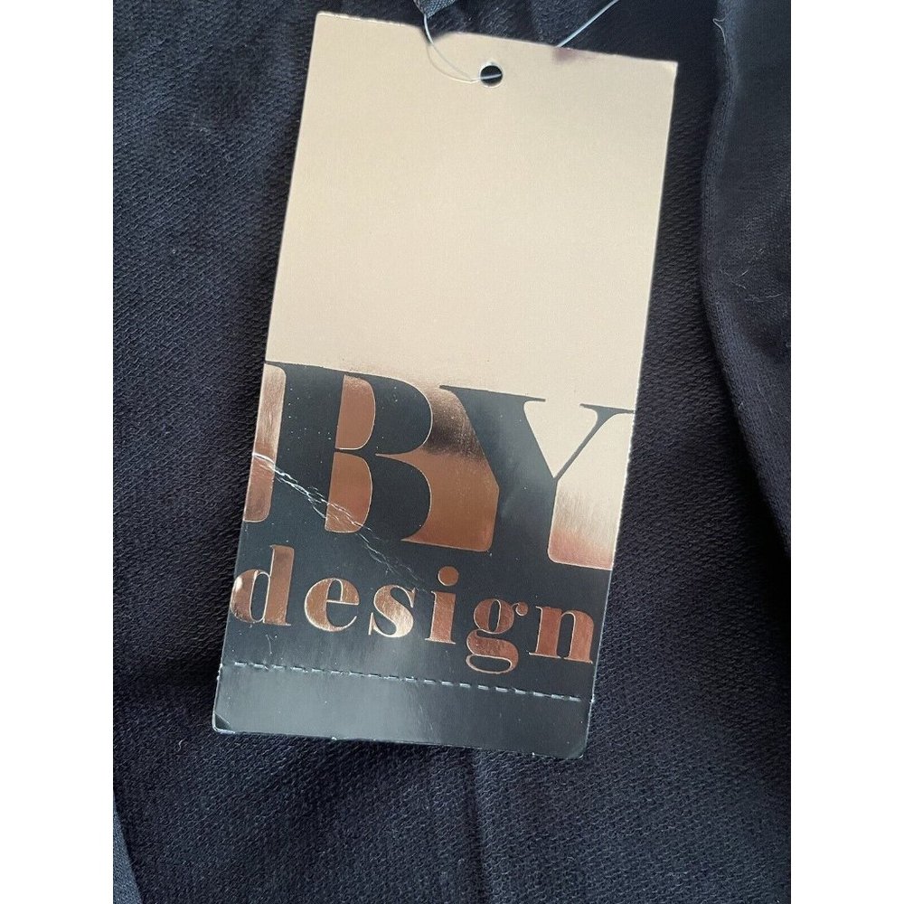 Women’s Dusters Plus Size 1X BY Design Light Duster Cardigan With Pockets Black - Picture 12 of 12